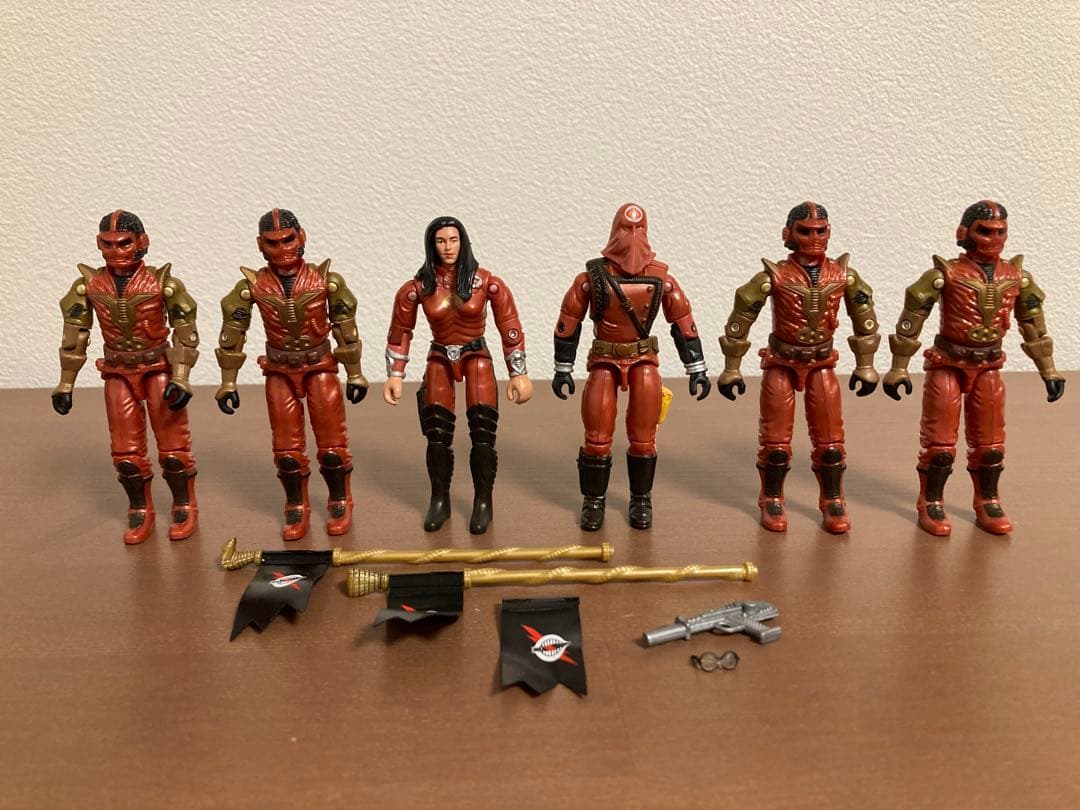 GIジョー コブラ インペリアル 6体セット 3.75