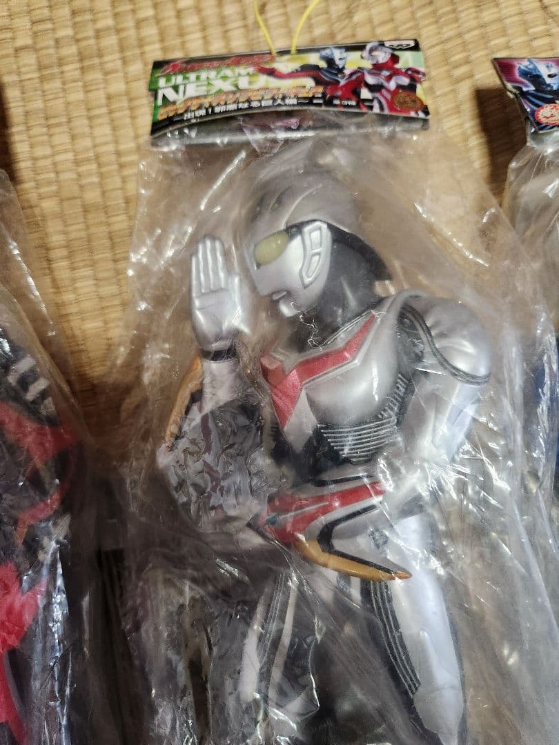ウルトラマンネクサス ビッグサイズソフビフィギュア4種　未開封