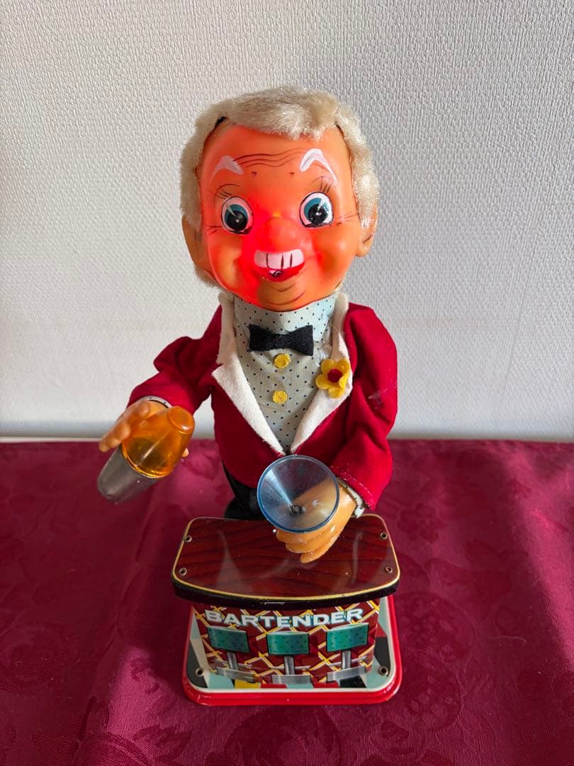 ⭐️野村トイ 電池式バーテンダー 動作品 /箱付