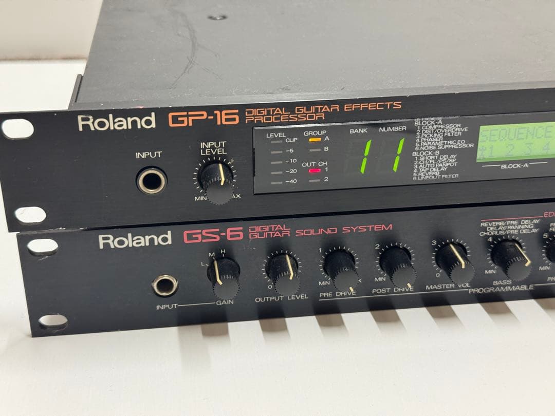 Roland GS-6 ／　GP-16 Roland GS-6 ／ GP-16 - メルカリ