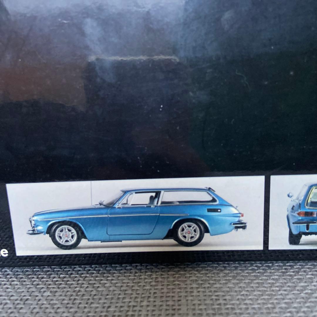 ミニチャンプス 1/18 ボルボ P1800 ES 1971 メタリックブルー