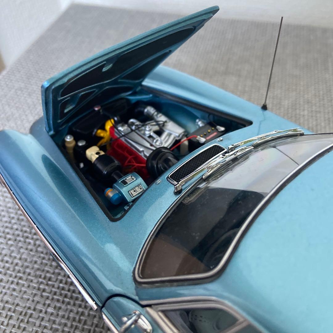 ミニチャンプス 1/18 ボルボ P1800 ES 1971 メタリックブルー