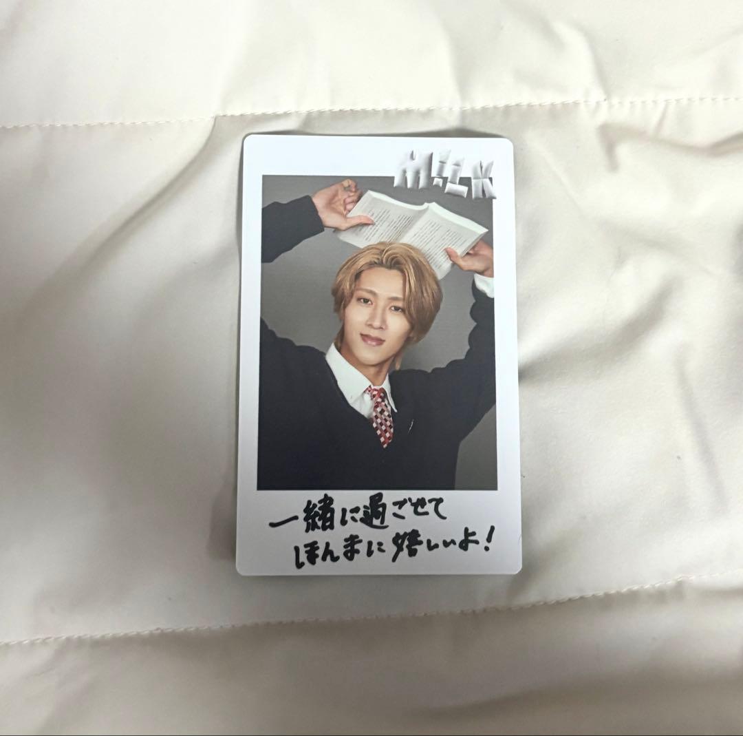 M!LK 曽野舜太 SMILE POP! チェキトレカ - メルカリ