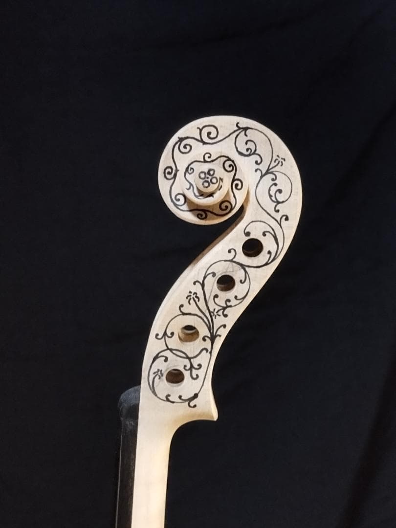 Let's make a violin!◆Stradivari Hellier◆ Hellier Stradivarius, probably François Alexis Maline circa 1850