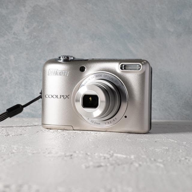 単三電池で動く！】Nikon COOLPIX L30 シルバー 動作確認済
