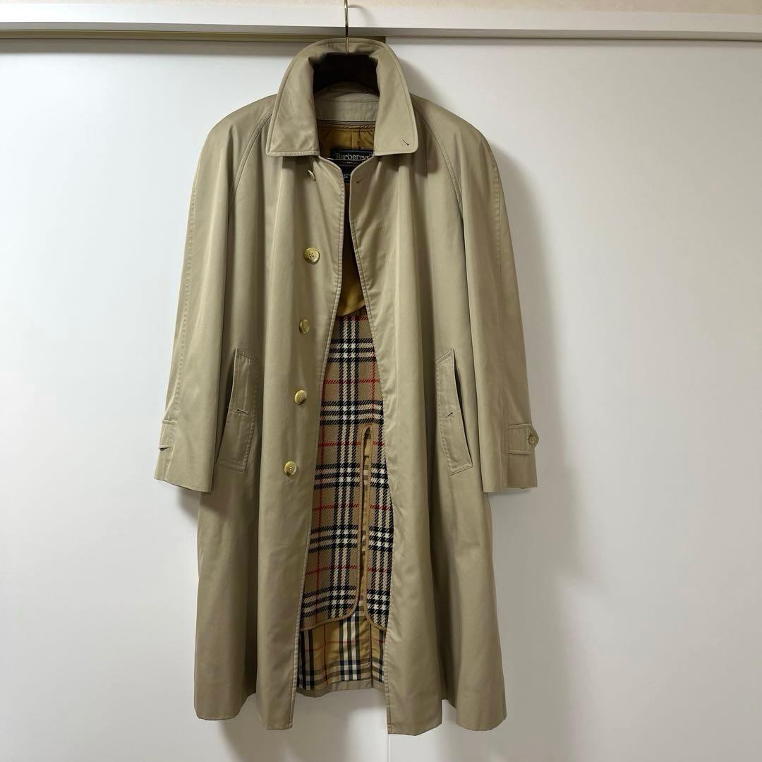 Burberry ライナー付き ベージュ ステンカラーコート 中古・古着通販】Burberry's (バーバリー) ライナー付ステンカラー