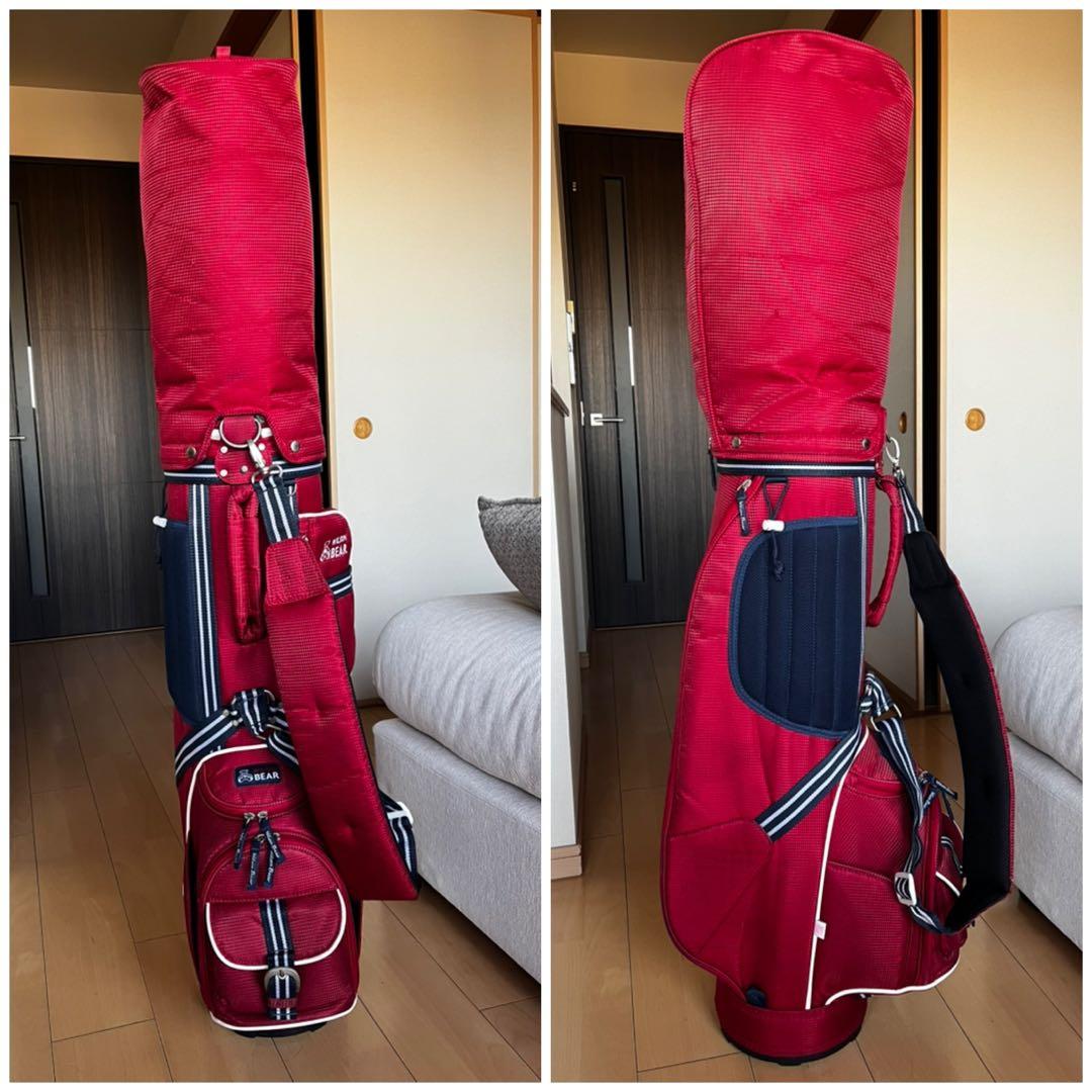 良品ウィルソンベア WILSON BEAR レディース 軽量 キャディバッグ