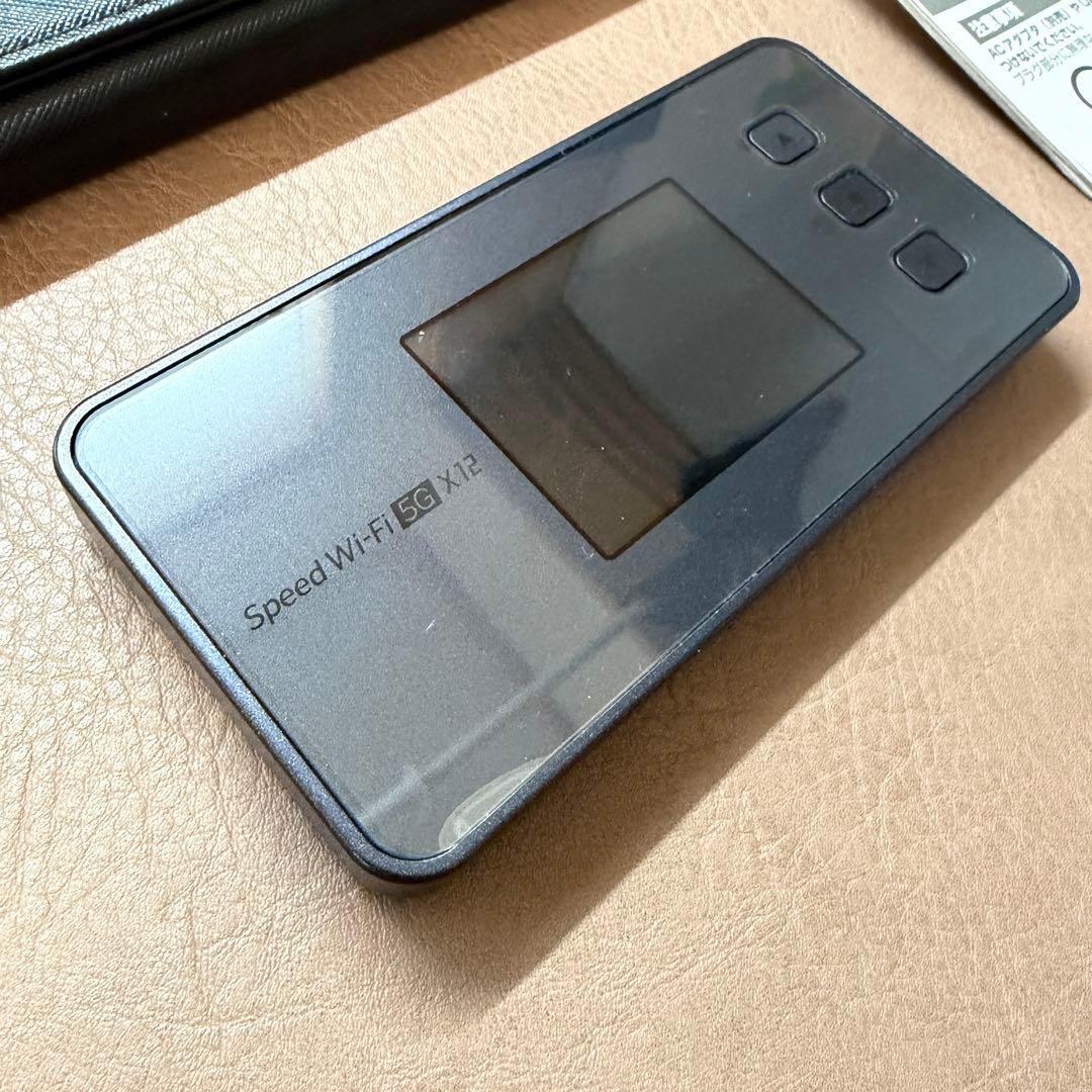 speed wi-fi 5G X12と専用ケースセット - メルカリ