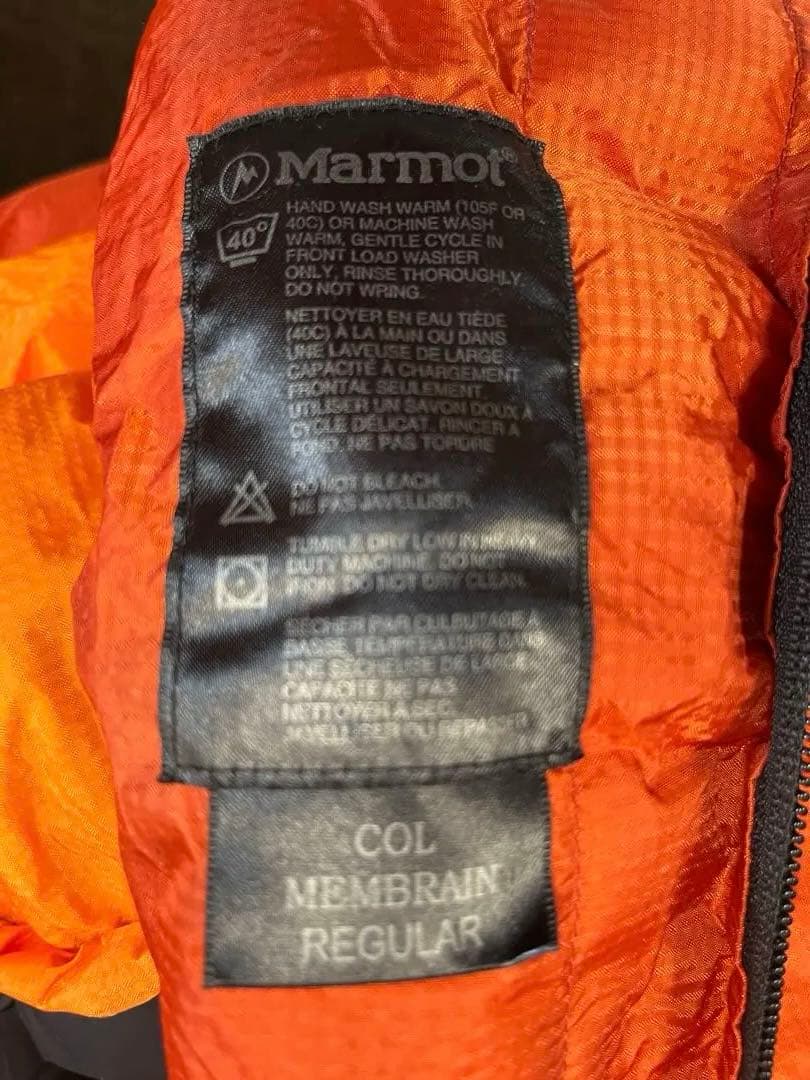 Marmot 厳冬期 高所用 寝袋 Col MemBrain -20F/-29C