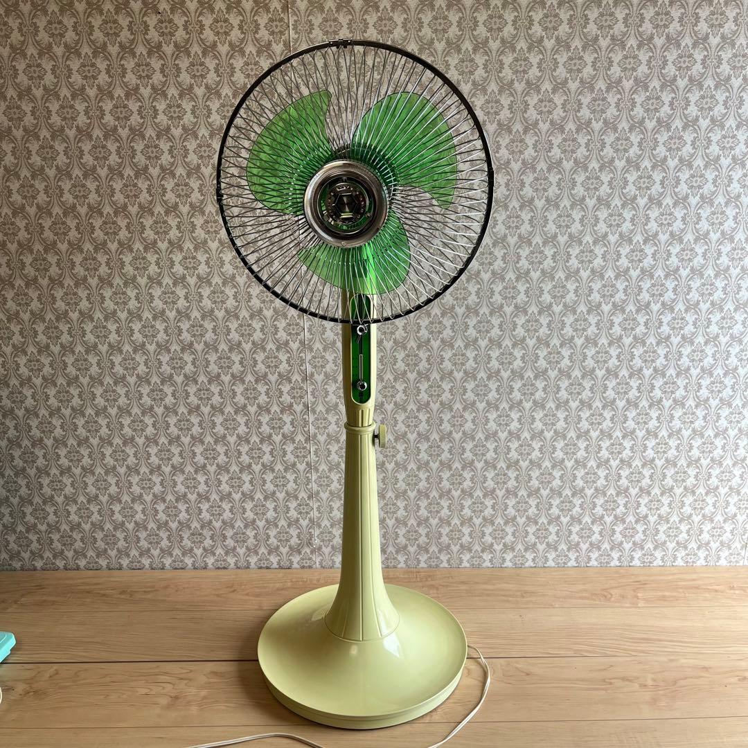 希少　ナショナル　F-30V1G 扇風機　松下電器　National 可動品 Yahoo!オークション -「ナショナル 扇風機 f-30」(アンティーク