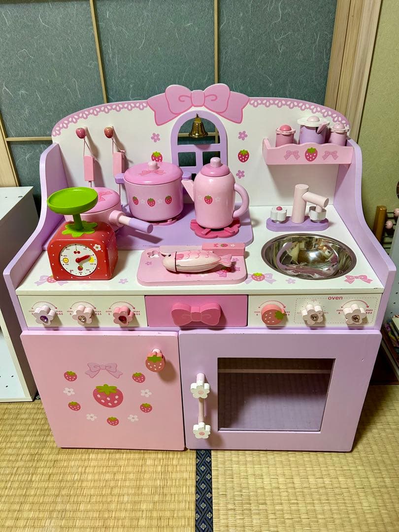 マザーガーデン 野いちごのおままごと リボンベルキッチン 苺のはかり