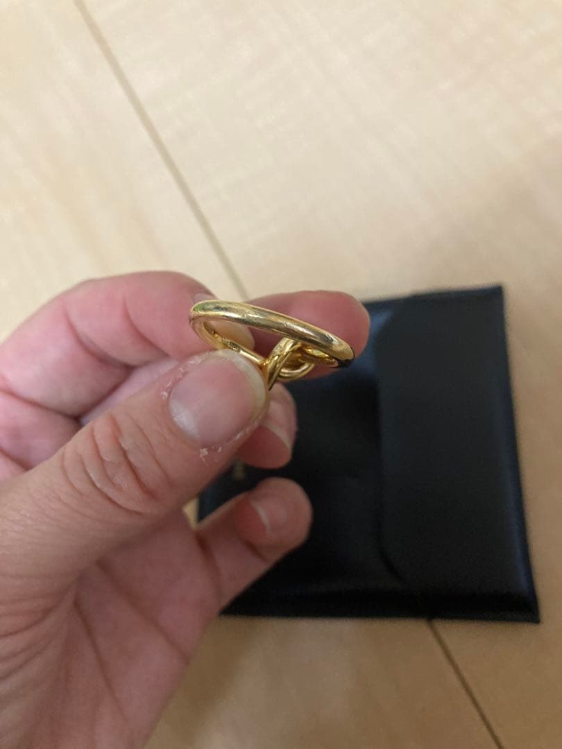 CELINE ノットリング ゴールド サイズ52 - メルカリ