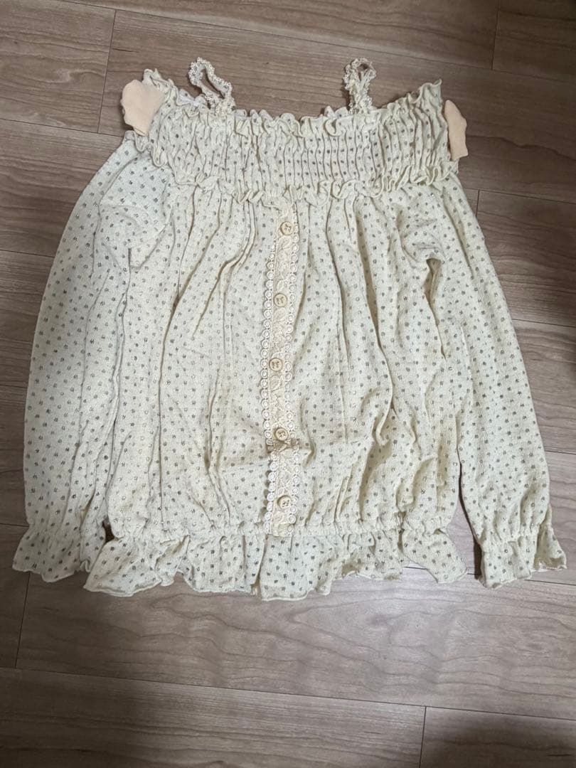 ⭐︎新品⭐︎リズリサ×マイメロ リズメロ オフショルダー ニット