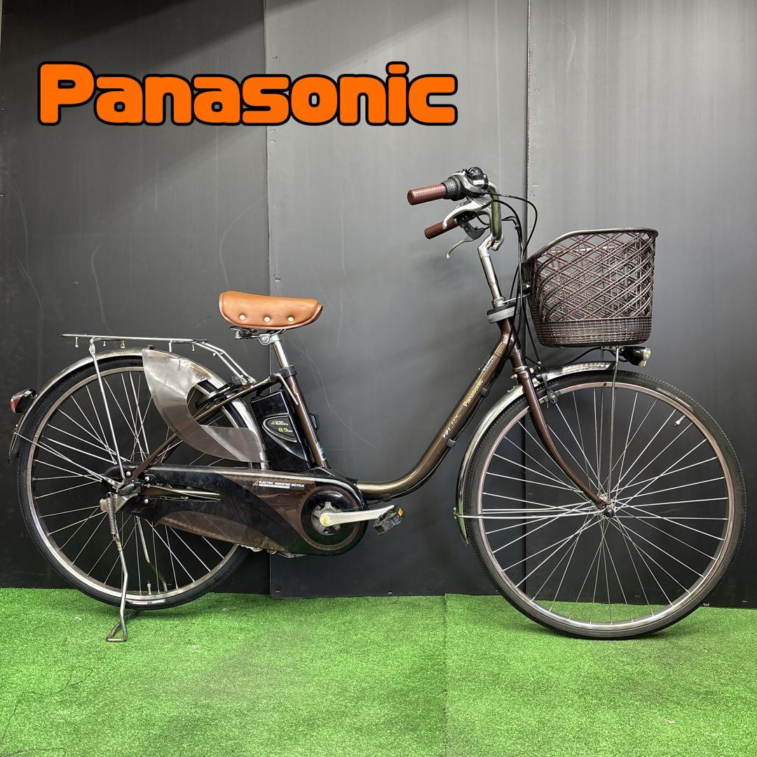 電動自転車 Panasonic Lithium vivi DX ブラウン　48 ビビ・DX パナソニック(Panasonic) 電動自転車・電動アシスト自転車 26