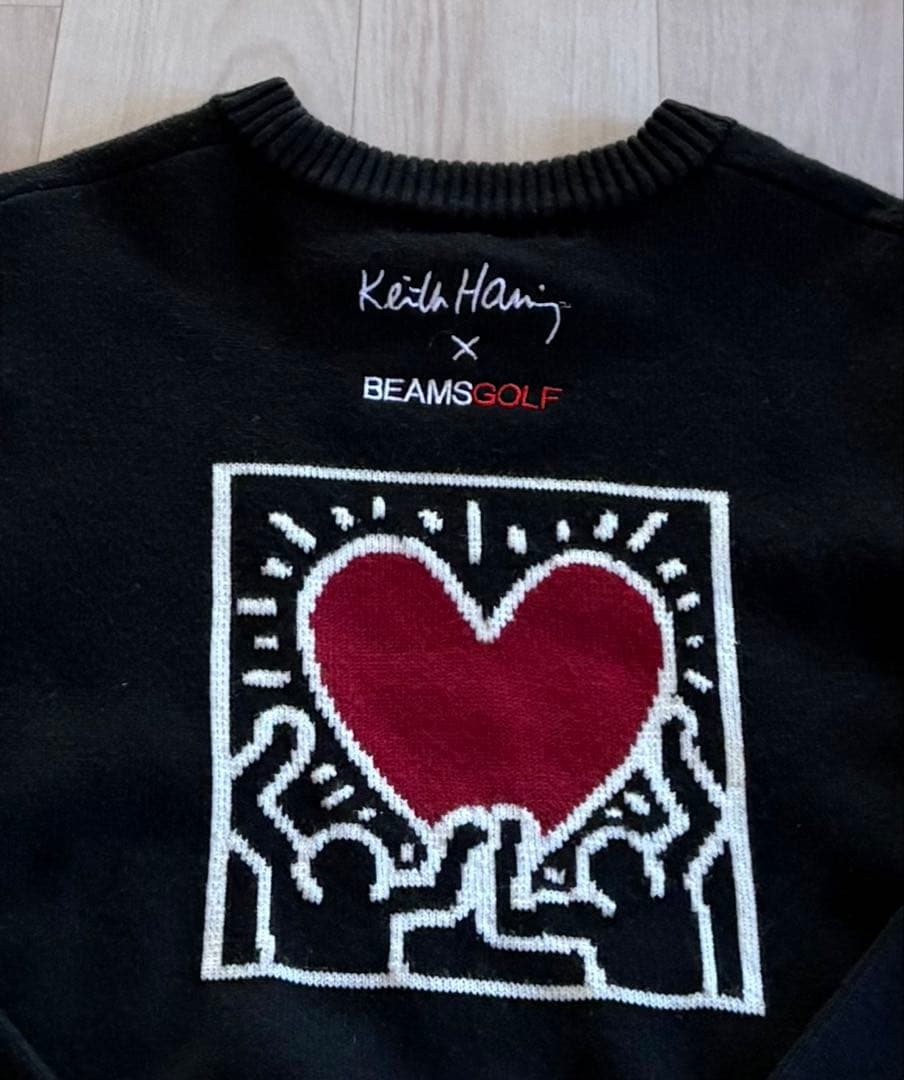 BEAMS GOLF ×Keith Haring クルーネックセーター サイズM - メルカリ