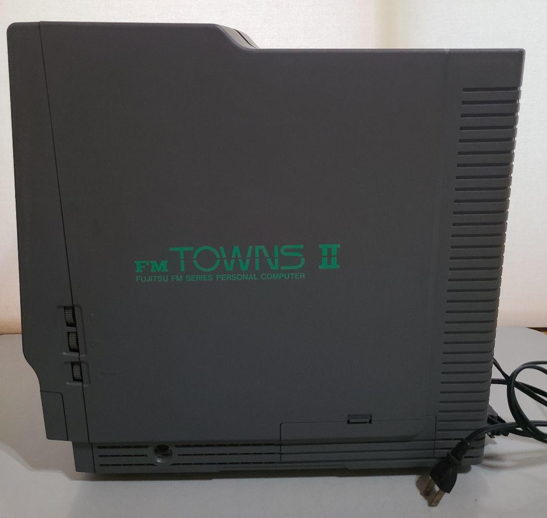 富士通 FM TOWNS II 】UX20 付属品付き【ジャンク】 - メルカリ