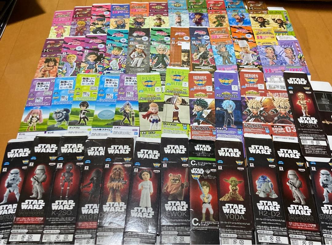 ワーコレ コレクタブル ONE PIECE ワンピース ジョジョ ドラゴンボール