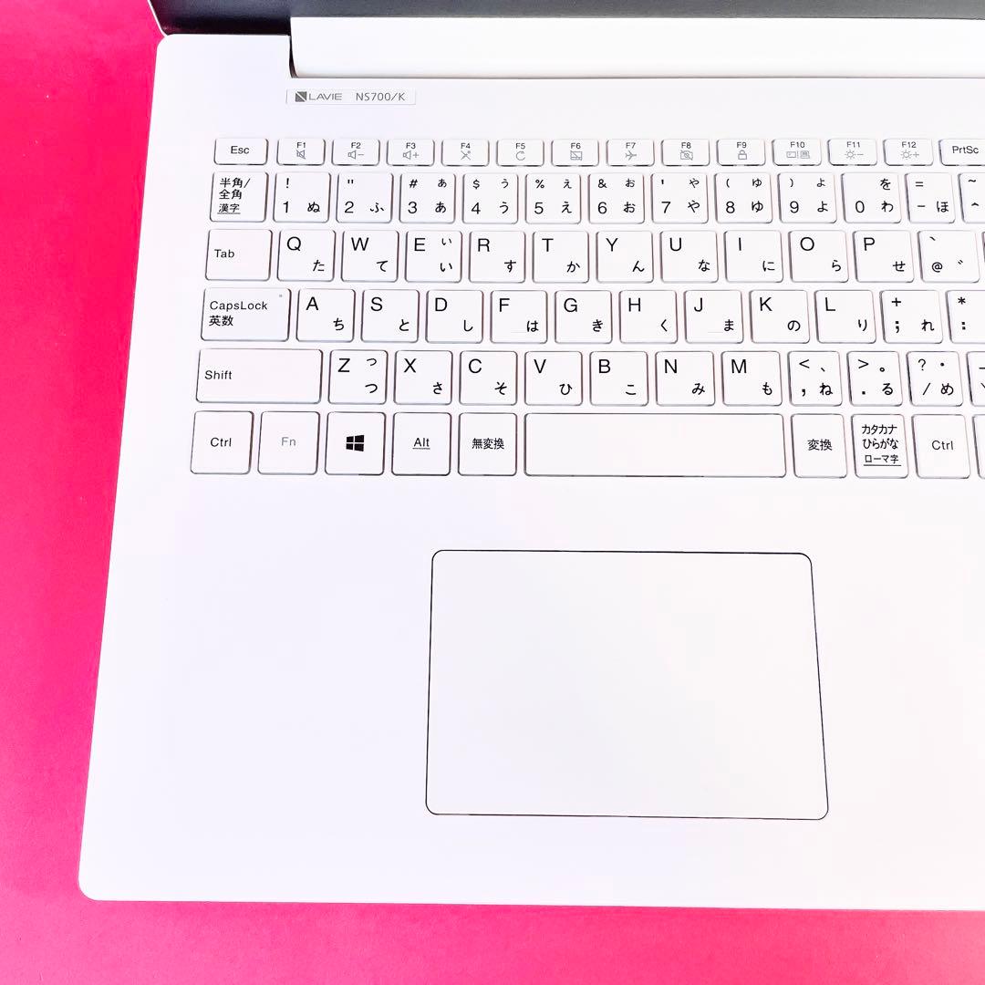 大容量1TB❣️Ryzen7薄型ノートパソコンWindows11カメラ付きホワイト