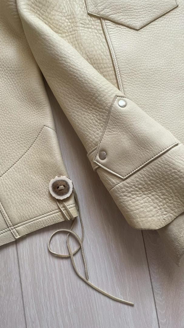 新品】NICENESS KANTNER ディアスキンジャケット（サンプル品） - メルカリ