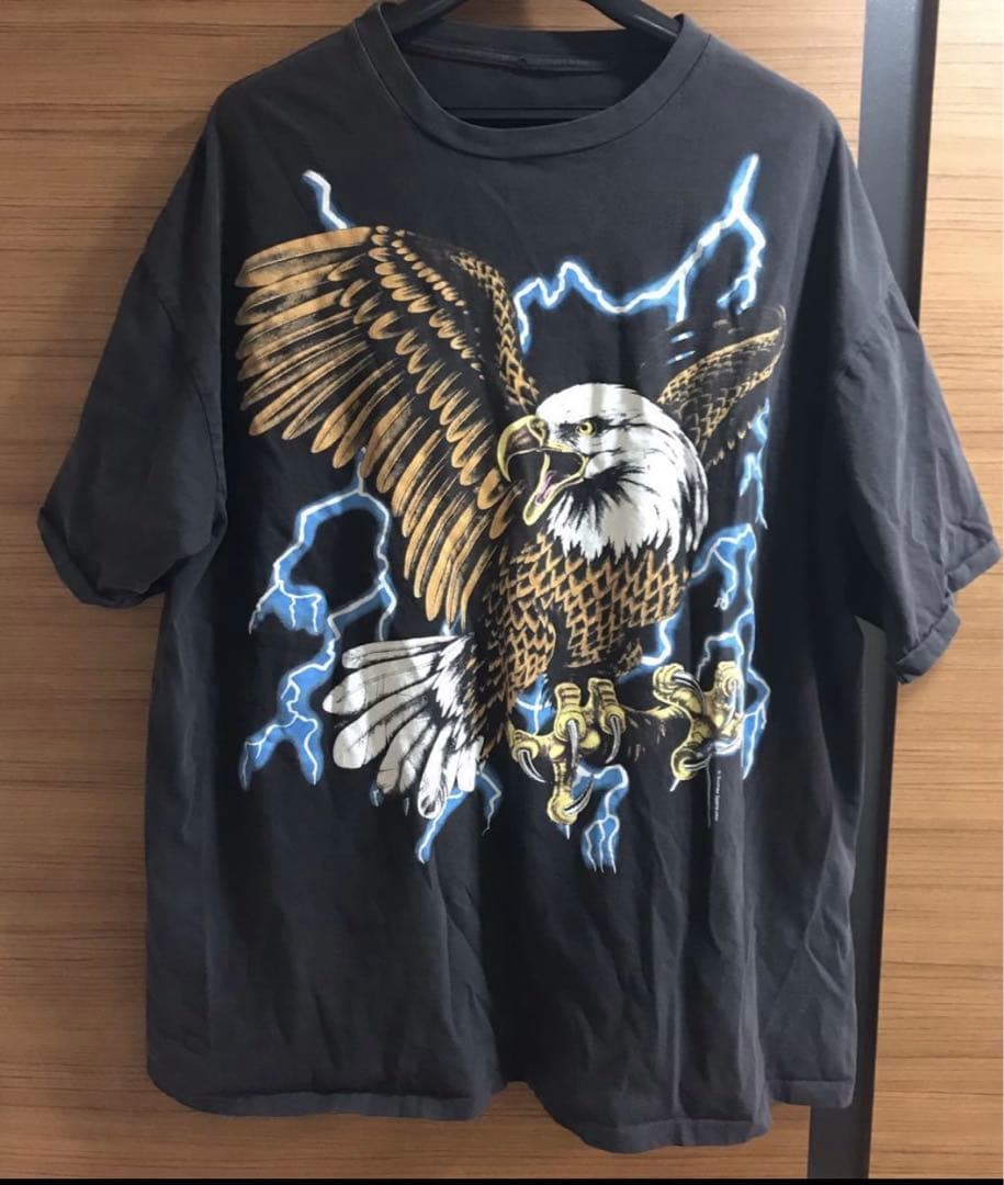 American Thunder tシャツ travis scott着用 90s - メルカリ