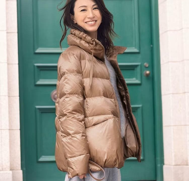 現行 きれいめ❤️ドゥクラッセ❤️ダウンコート❤️11号 L 手洗い