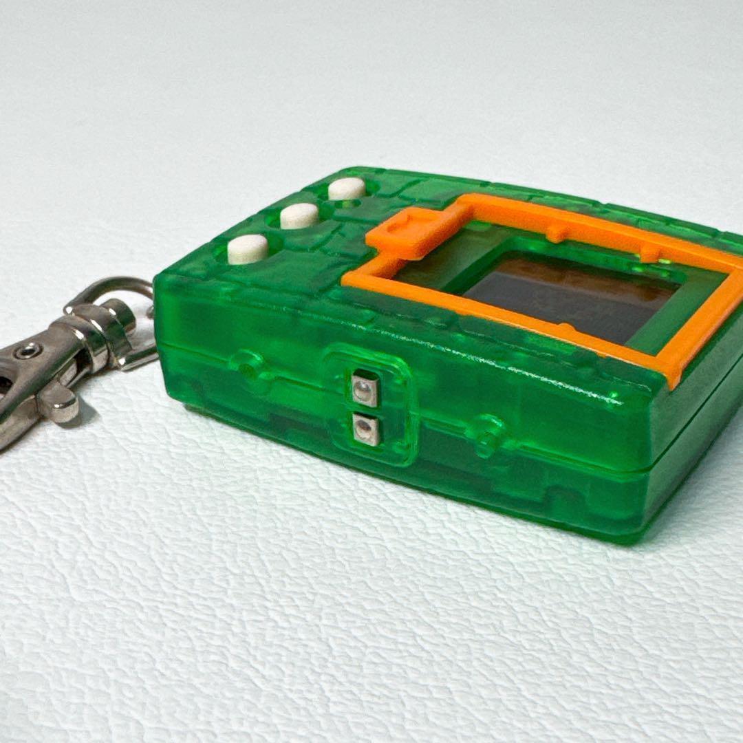 【美品 当時物】デジタルモンスター Ver.5 クリアグリーン 初代 デジモン