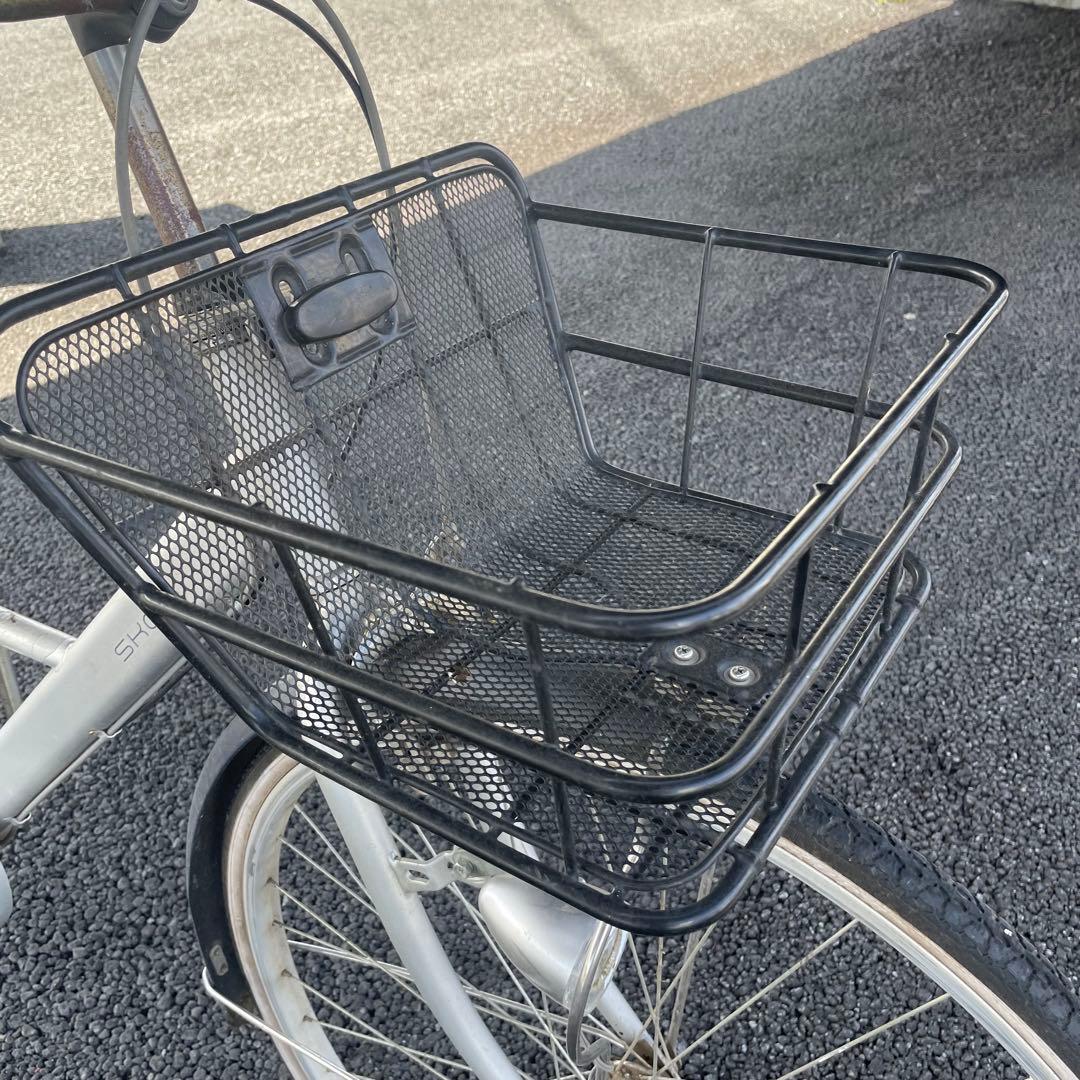 都内⁄千葉引取街乗り用自転車 27インチ カゴ⁄鍵⁄オートライト