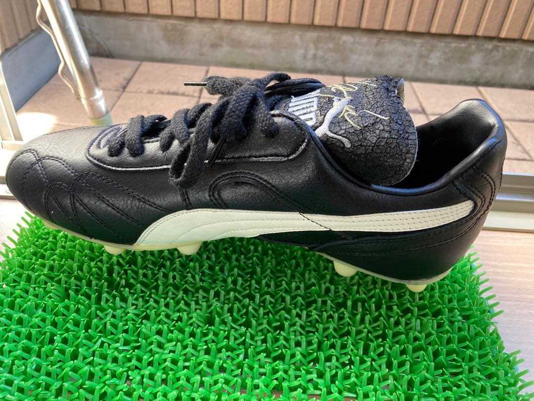 カズ（三浦和良）直筆サイン入りスパイク プーマ - シューズお 得 な