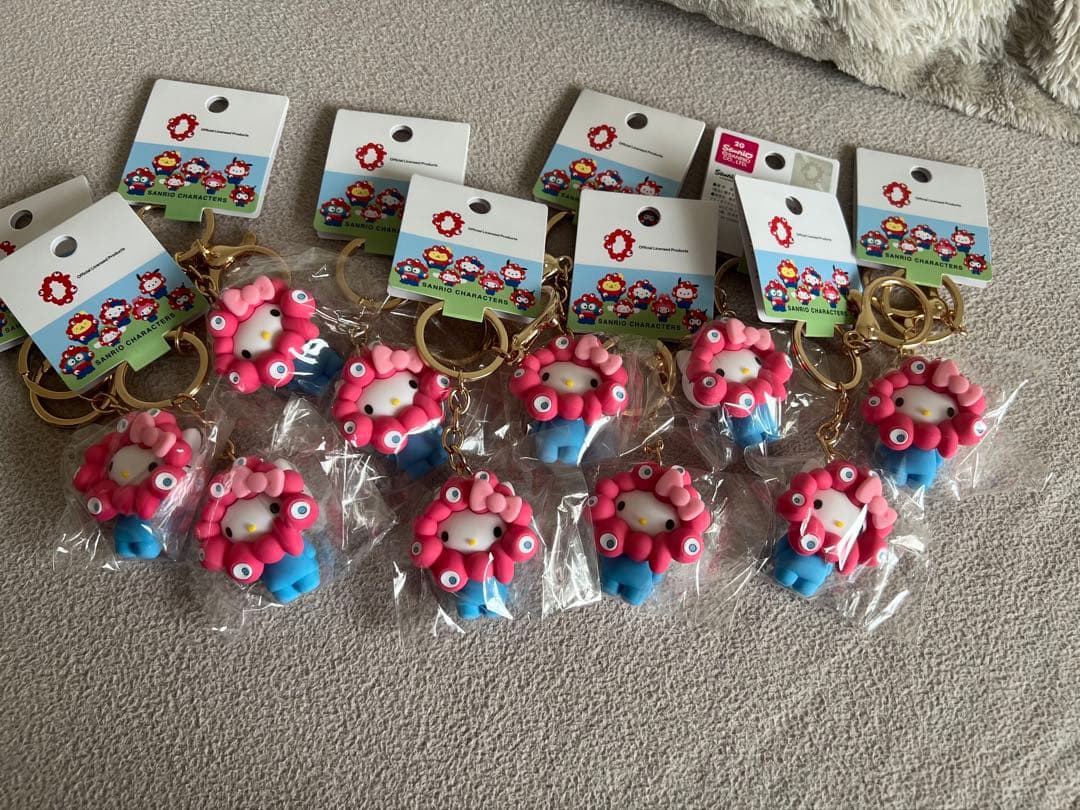 EXPO2025 ミャクミャクサンリオ　なりきり立体キーホルダー　キティ　10点 0701 EXPO2025 購入出来なかった EXPO2025 サンリオキャラクターズ