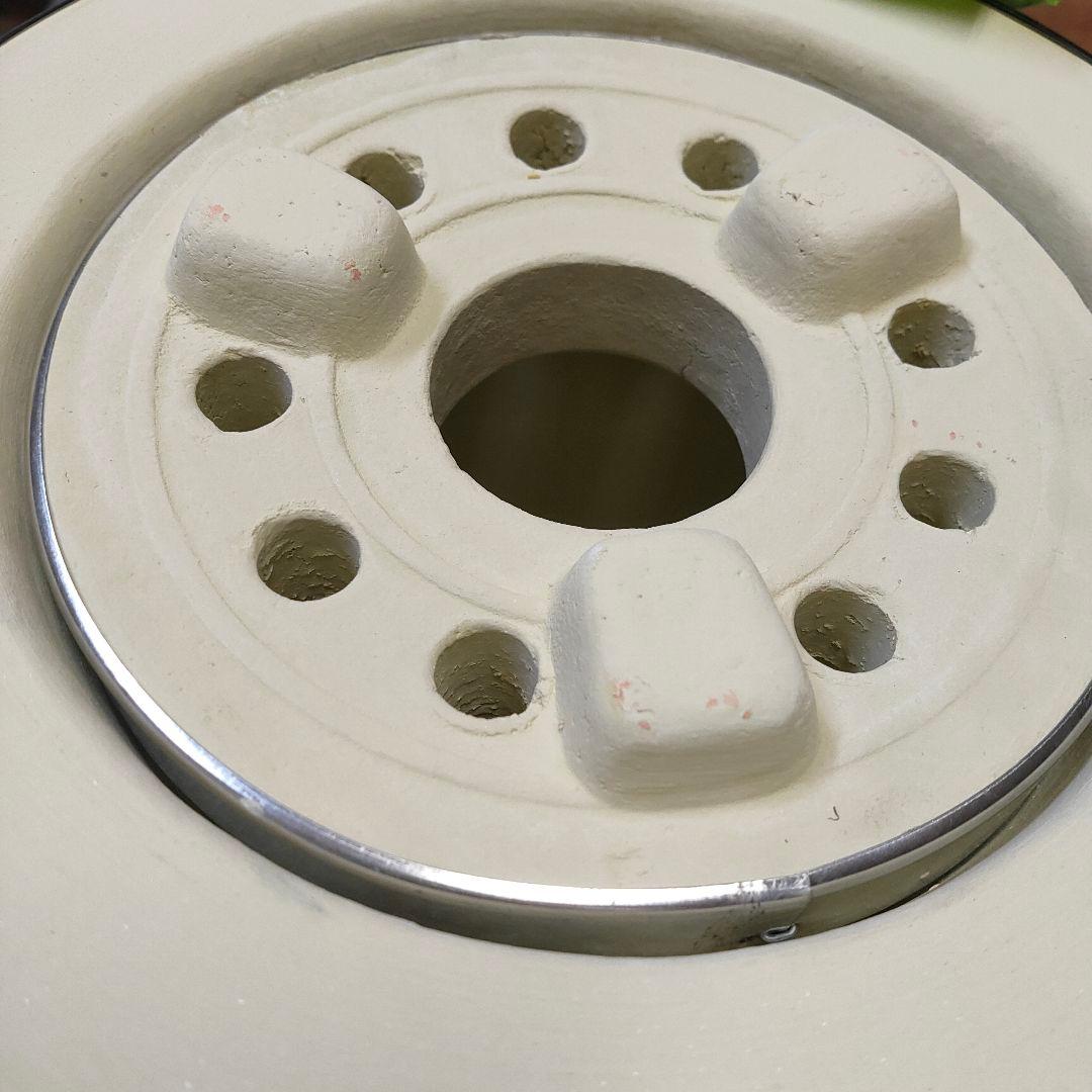 七輪 太成コンロ 練炭 天然珪藻土100% 4号 クリーム 能登産 練炭1個