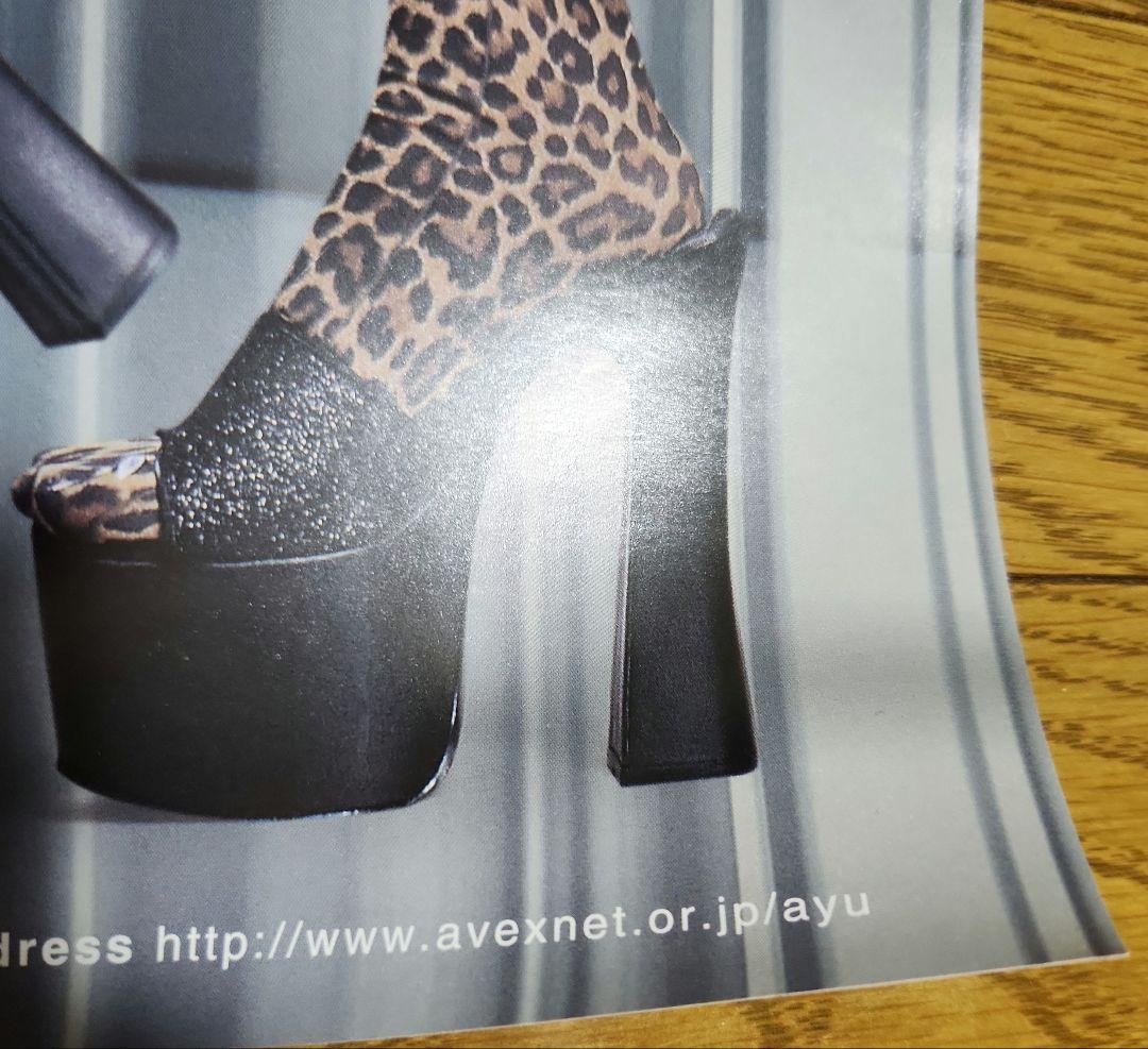 浜崎あゆみ ayu-mi-x II 告知ポスター　2000年 未使用