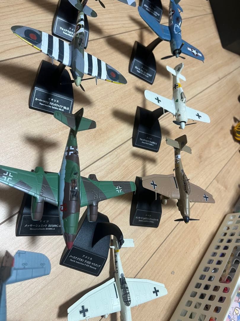 ジャンク　陸海軍機　コレクション　模型