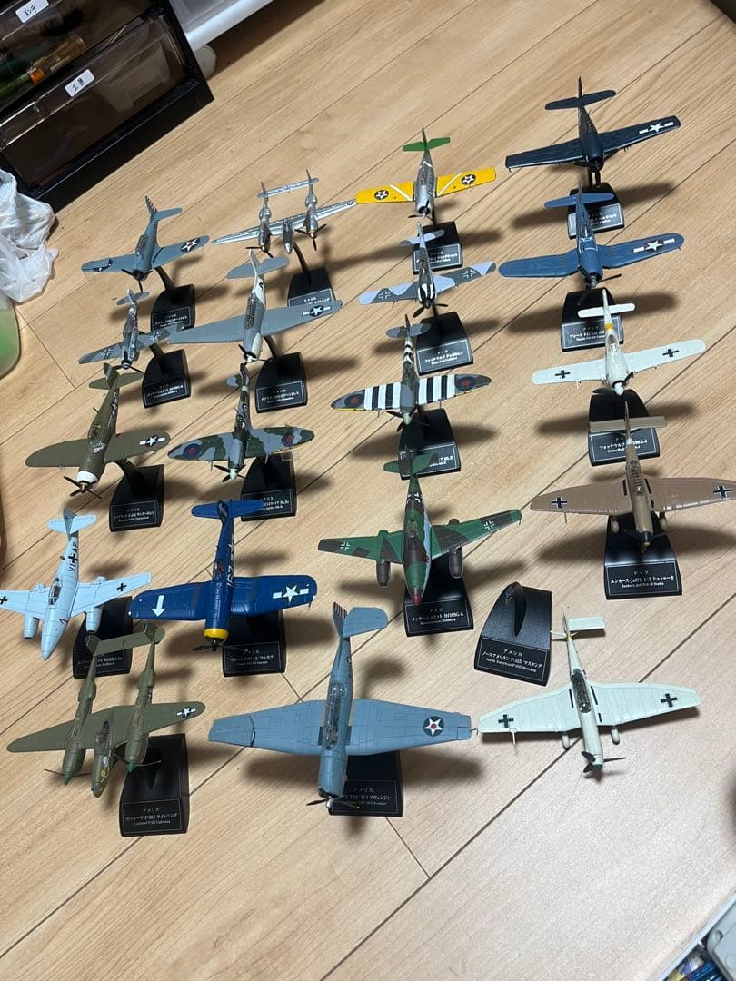 ジャンク　陸海軍機　コレクション　模型