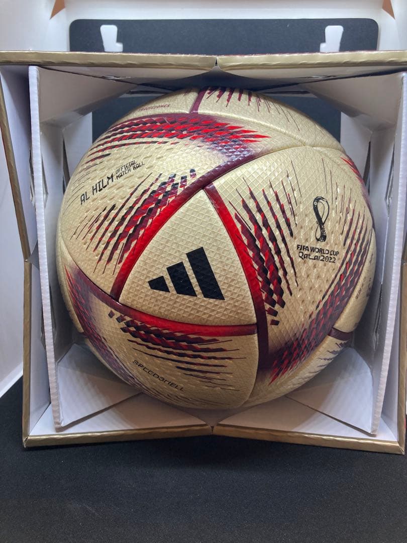 激レア 2022サッカーW杯 カタール大会決勝用公式球アル・ヒルム - メルカリ