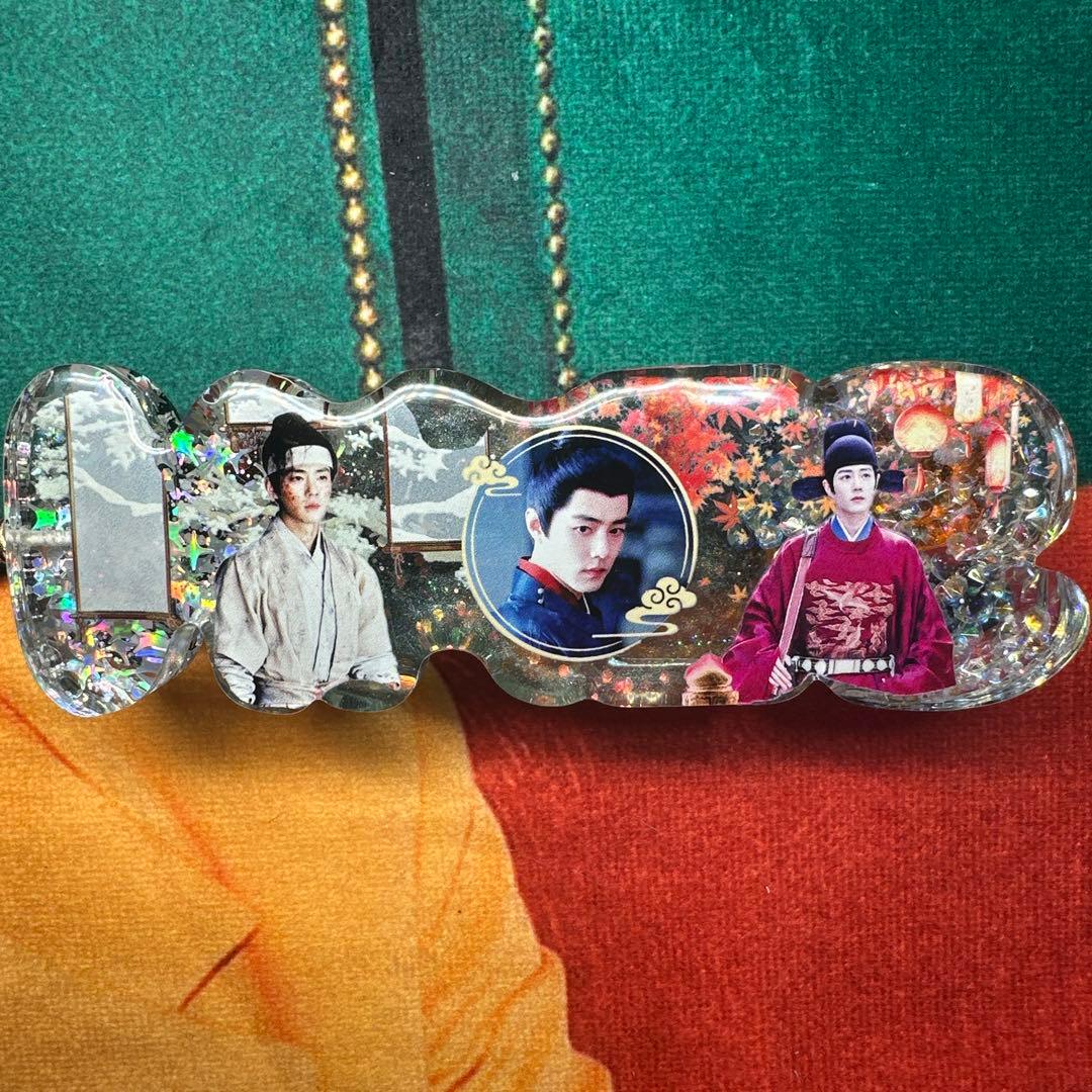 王一博 厚いレジン置物です&バッグチャームに&ナイトライトにもなります❣️9点③