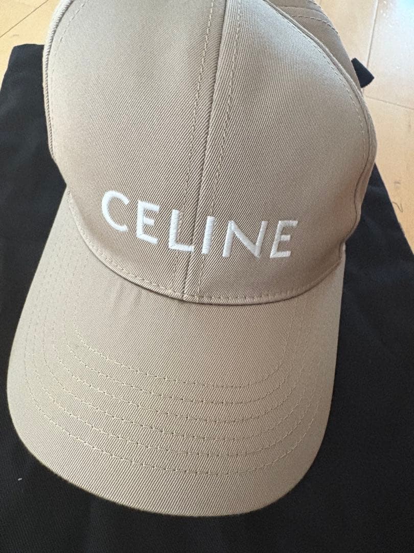 希少⭐︎CELINE ベースボールキャップ　ベージュ 2026年最新】セリーヌ キャップ ベージュの人気アイテム - メルカリ