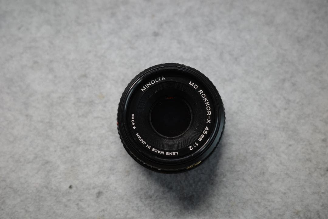 Minolta 45mm f2 md rokkor 中古 - メルカリ