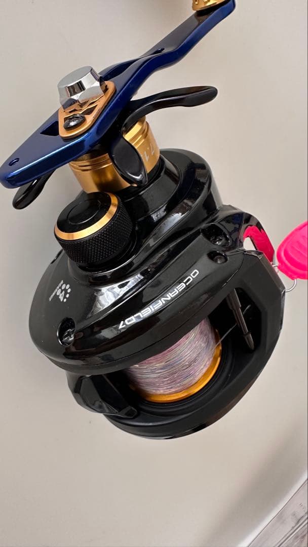 美品】Abu Garciaアブガルシア オーシャンフィールド7 L(左巻)中古