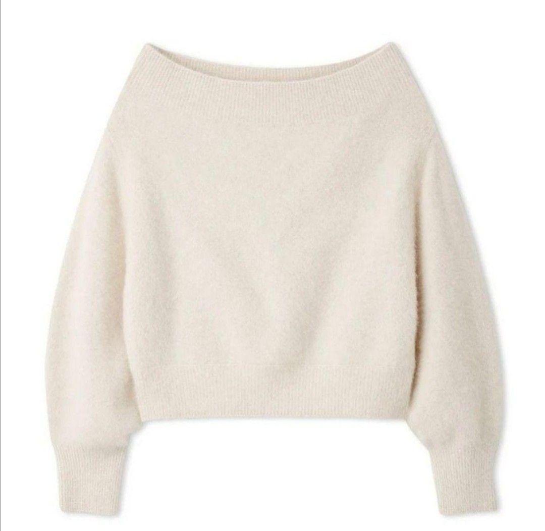 美品】フォックスアルパカオフショルプルオーバー SNIDEL - メルカリ