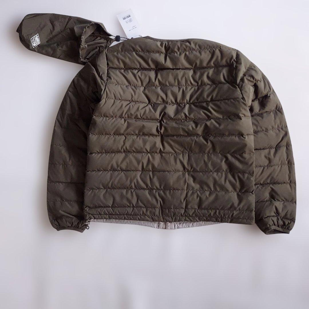 ダントン クルーネックダウン オリーブ Sサイズ - メルカリ