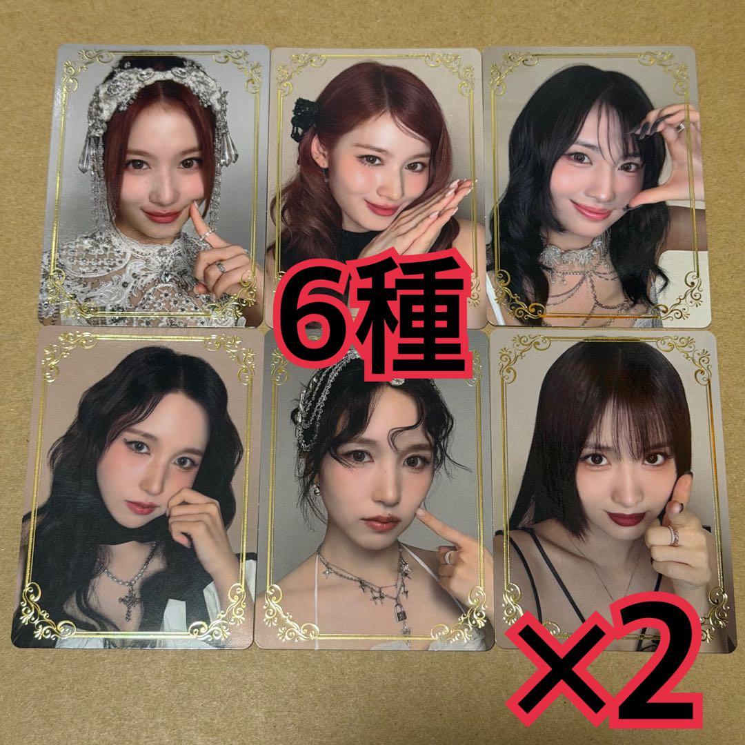 MISAMO ラキドロ　トレカ　6種　×2 箔押し　PLAY MISAMO PLAY ラキドロ 箔押しトレカ モモ - メルカリ