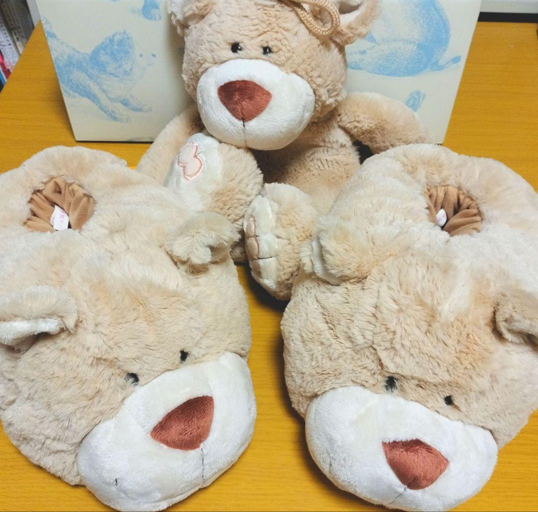 NICI　ニキ　ベアー　くま　スリッパ　湯たんぽ　新品未使用　レア 楽天市場】【日本正規代理店】NICI(ニキ) ラブベア 10cm BN 動物 熊