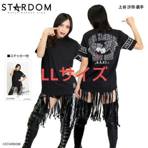 STARDOM スターダム プロレス Tシャツ 上谷沙弥 LLサイズ - メルカリ