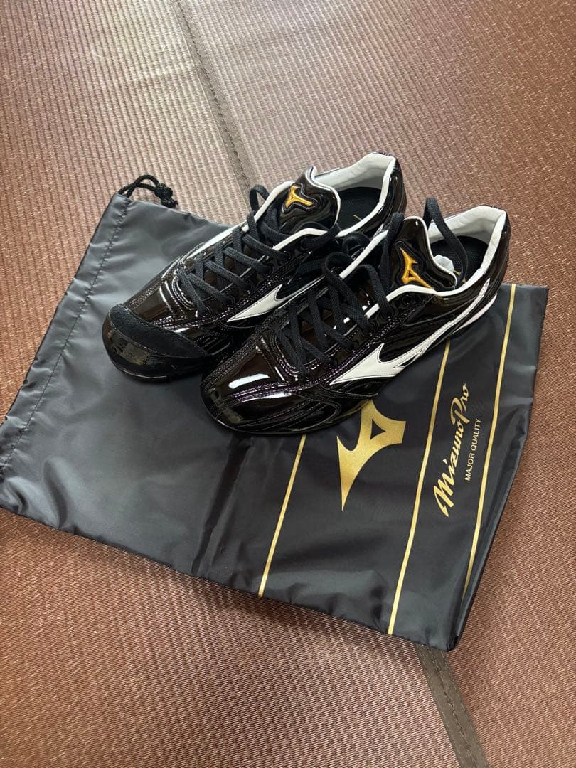 NNNtaro ミズノプロ　オーダースパイク 収納袋付き27.5 NNNtaro様専用 ミズノプロ オーダースパイク 収納袋付き27.5