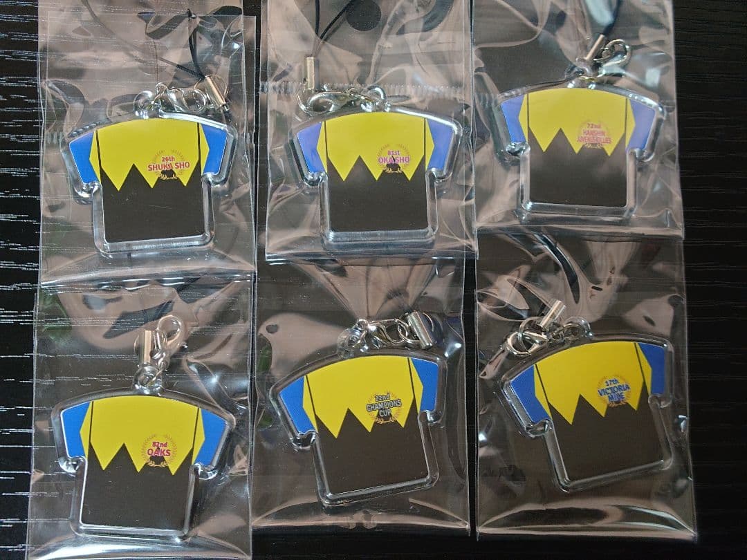 競馬 JRA G1 勝負服ストラップ 700～1200円