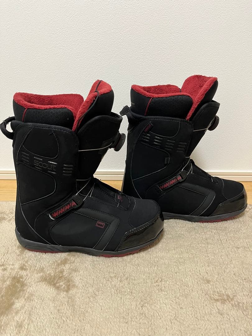 スノーボードブーツ BOA HEAD 26.5cm SCOUT ボア スノボ 黒