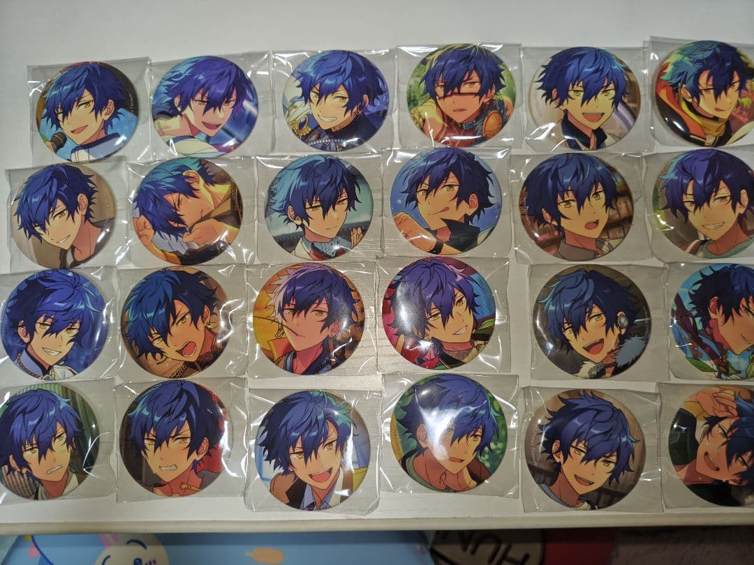 漣ジュン　コレ缶コンプセット　缶バッジ 50点　まとめ売り　あんスタ