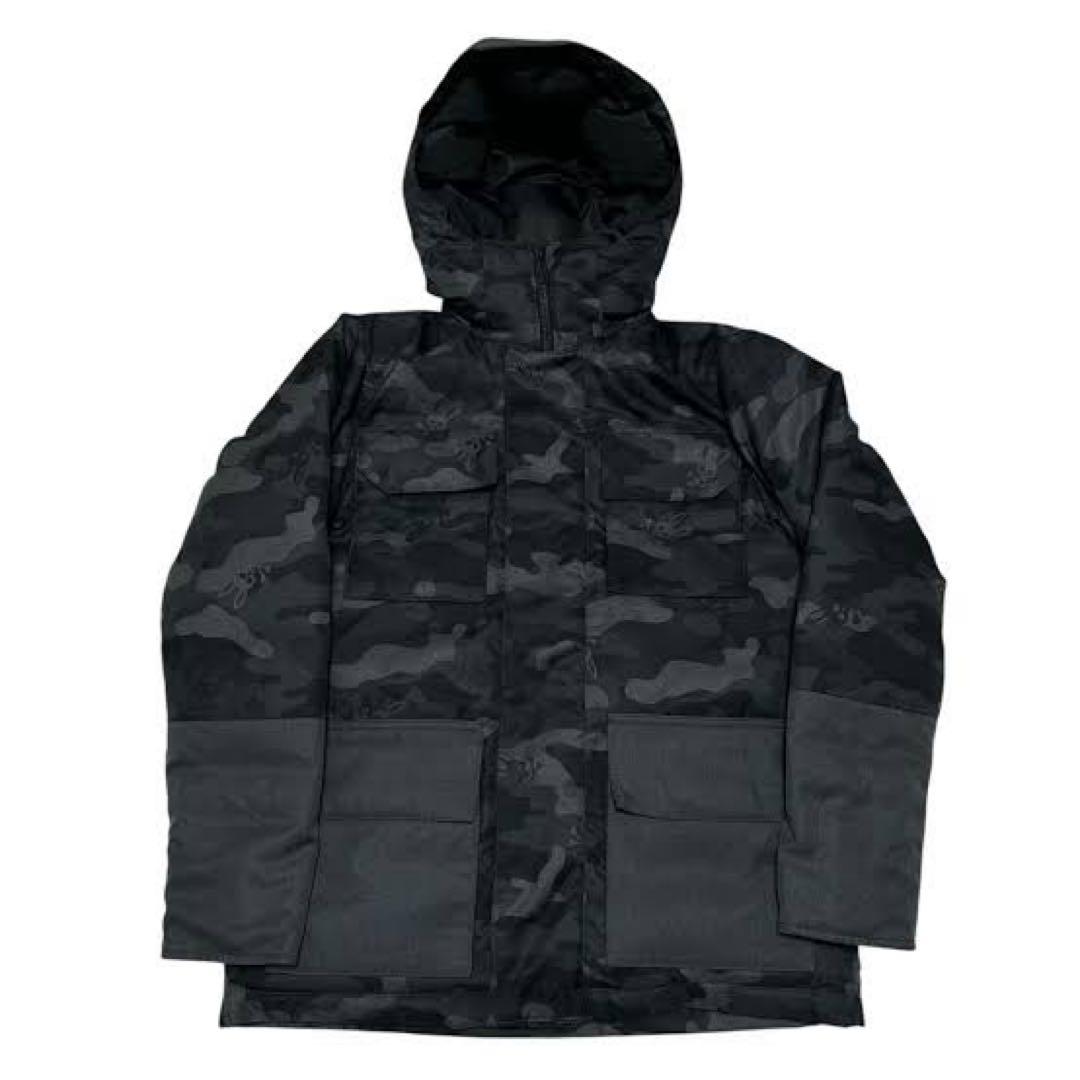 美品】サイコバニー L マウンテンダウンジャケット 迷彩柄 - メルカリ