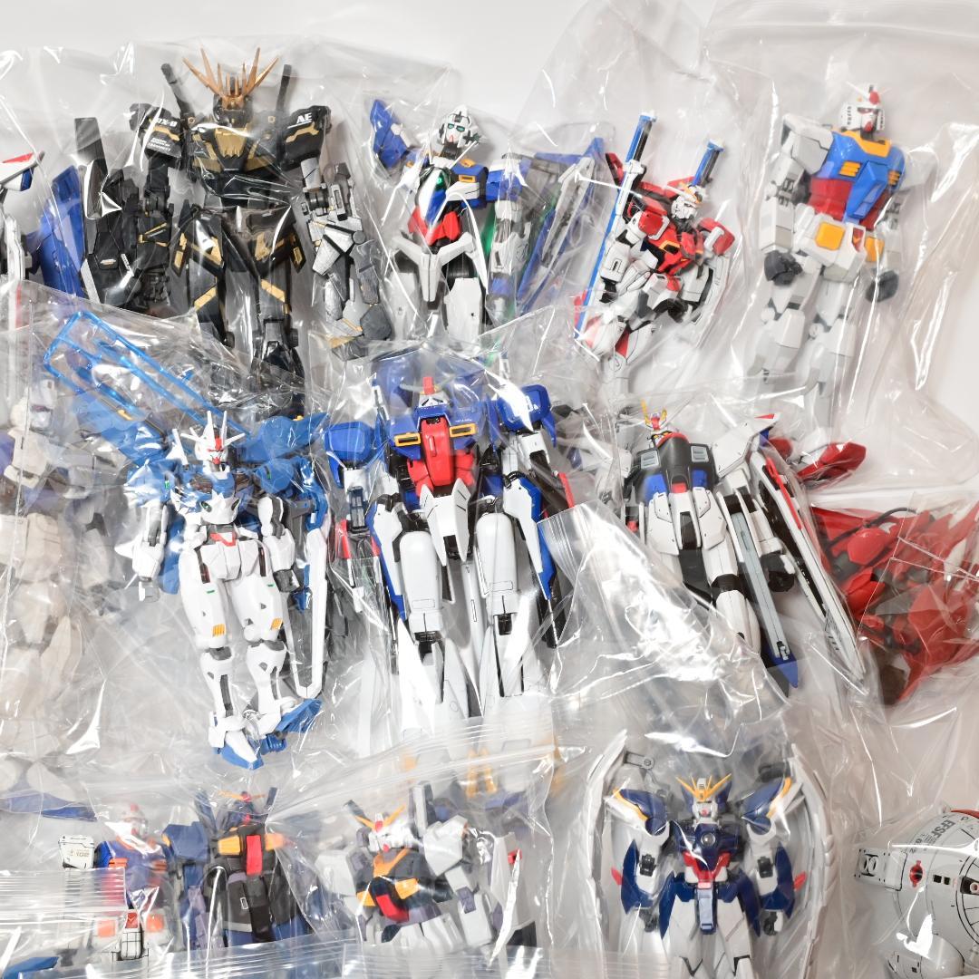 30体　まとめ　ジャンク 組済　未組み ガンプラ ガンダム プラモデル