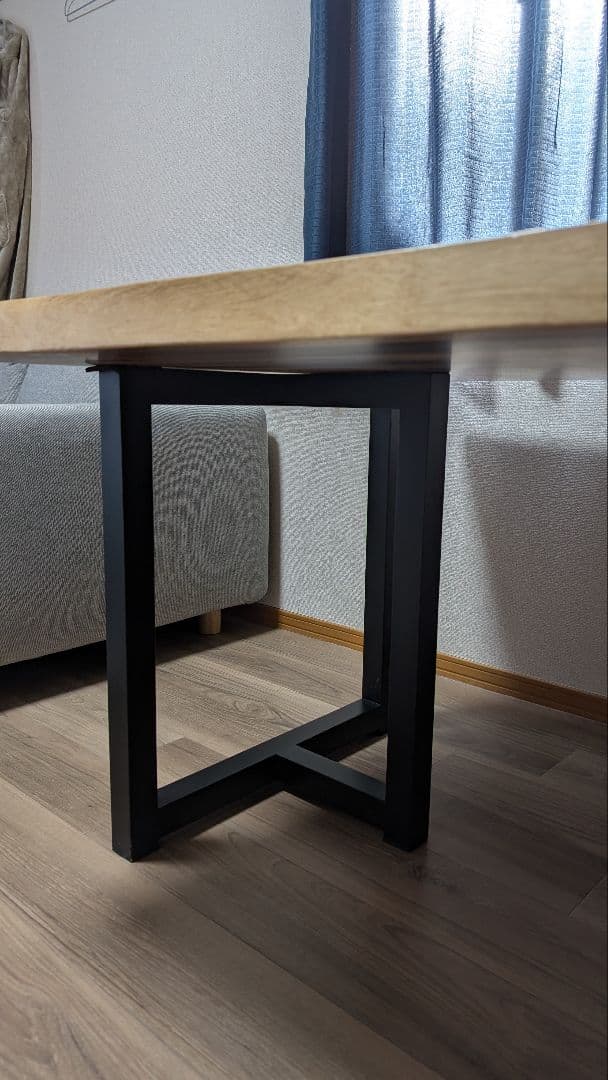 167×91〜99×5 無垢 一枚板 モンキーポット テーブル ①天板のみの通販